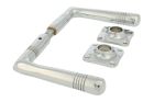 Béquilles de porte chromé (paire)