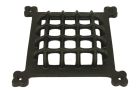 Grille de porte en fonte poudre manteau taille 170 × 170 mm