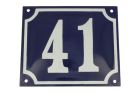 Huisnummer geëmailleerd 18 cm-15 cm