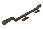 Entrebâilleur de fenêtre laiton patiné 290 mm (1915)
