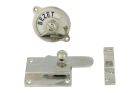 Verrou de porte Vrij-bezet nickelé "Tonmodel serie"
