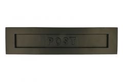 Brievenbus "Post" gietijzer zwart poedercoat