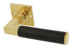 1/2 poignée de porte modèle “Bauhaus” laiton poli