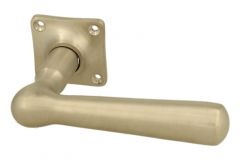 1/2 ensemble de poignée de porte (1916) nickel satiné