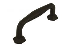 Keukengreep gietijzer h.o.h. 96mm Buitenmaat 119x41mm