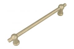 Poignée de cuisine "Chemin de fer" nickel satiné 160 mm