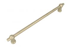 Poignée de cuisine "Chemin de fer" nickel satiné 240 mm