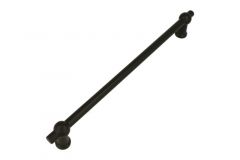 Keukengreep gietijzer poedercoat 240mm h.o.h.
