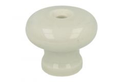Knop porselein Ø 41mm H35mm. Geleverd zonder schroef