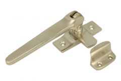 Loquet de fenêtre à battants pivotable nickel satiné
