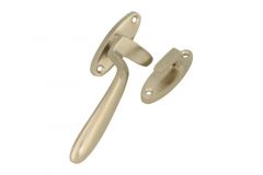 Loquet de fenêtre à battants "Dudok" nickel satiné Droit