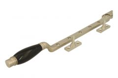 Entrebâilleur de fenêtre nickel satiné bakélite 315 mm