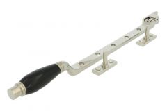 Entrebâilleur de fenêtre laiton nickelé bakélite 315 mm