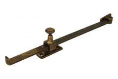 Entrebâilleur de fenêtre laiton patiné 325 mm