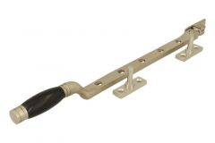Entrebâilleur de fenêtre nickel satiné bakélite 300 mm