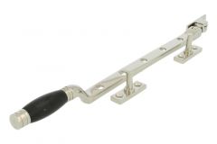Entrebâilleur de fenêtre laiton nickelé bakélite 300 mm