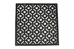 Grille d'aération en fonte 240x240 mm