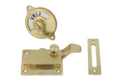 Vrij-bezet slot "Tonmodel 400 serie" messing buiten openend