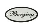 Geëmailleerd deurbordje "Berging" ovaal 100x50mm