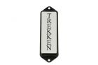 Plaque de porte verticale émaillée “Trekken”100x30 mm