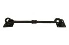 Crochet de contrevent medium en fonte noire longueur 200 mm