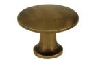Knop messing verouderd medium Ø 27mm H22mm