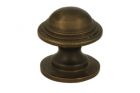 Knop messing verouderd Ø 25mm H25mm