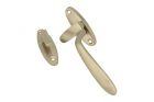 Loquet de fenêtre à battants "Dudok" nickel satiné Gauche