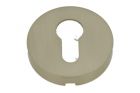 Rosace aveugle nickel satiné, Ø54 mm