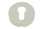 Rosace aveugle laiton nickelé Ø54 mm
