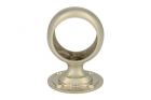 Support pour rampe d'escalier nickel satiné Ø 40 mm