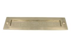 Brievenbus "BRIEVEN" matnikkel jaren 30