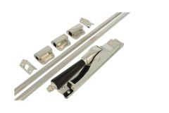 Espagnoletsluiting messing vernikkeld ebbenhout (1895)