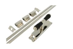 Krukespagnoletsluiting messing vernikkeld ebbenhout (1908)