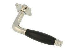 1/2 poignée de porte réversible (1926) laiton nickelé