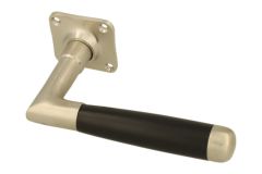 1/2 poignée de porte réversible nickel satiné (1918)