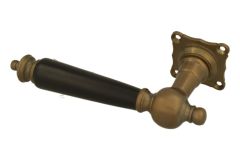 1/2 poignée de porte laiton patiné tirant gauche (1905)