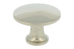 Knop messing vernikkeld klein Ø 23mm H16mm