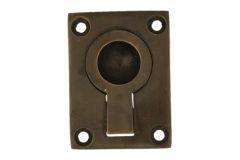 Luikring messing verouderd B39xH 52xD 15mm