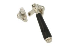 Loquet de fenêtre à battants (1908) laiton nickelé