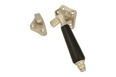 Loquet de fenêtre à battants pivotable (1904) nickel satiné