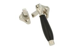 Loquet de fenêtre à battants (1926) laiton nickelé