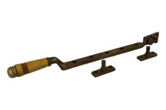 Raamuitzetter (1908) messing verouderd hoorn