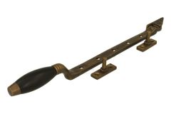 Entrebâilleur de fenêtre laiton patiné 315 mm (1932)
