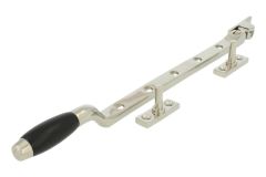 Raamuitzetter (1932) strak model messing vernikkeld bakeliet