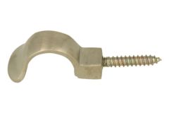 Poignée de tirage pour fenêtre coulissante nickel satiné