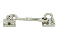 Toilethaakje messing vernikkeld