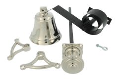 Sonnette à tirette laiton nickelé (1890)