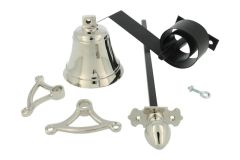 Sonnette à tirette laiton nickelé (1905)