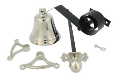 Sonnette à tirette laiton nickelé (1900)